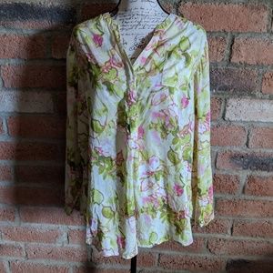 Lane Bryant Floral Blouse-18/20